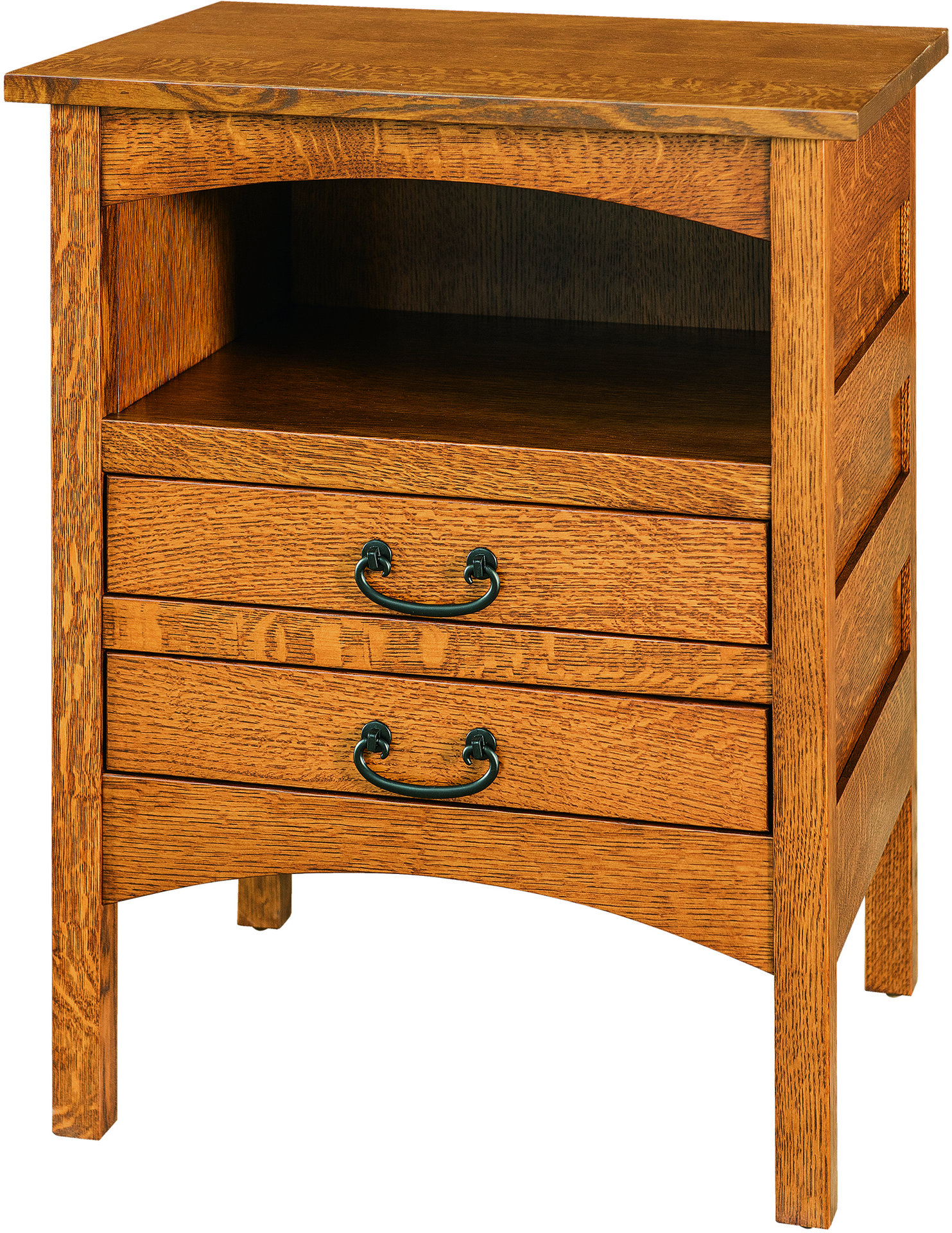 Granny Mission Quarter-Sawn Nightstand