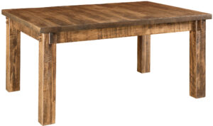 Houston Rough Sawn Leg Table