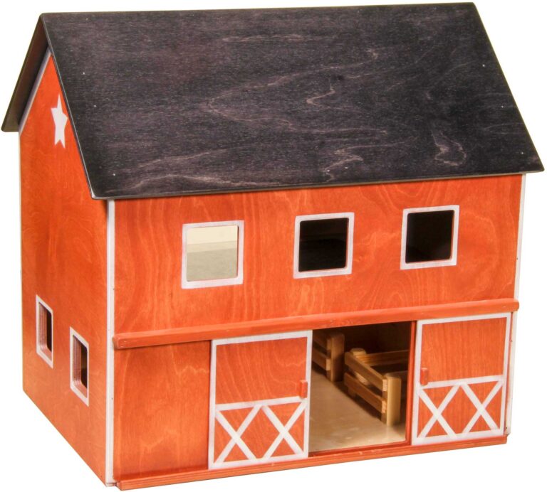 Amish Large Red Barn