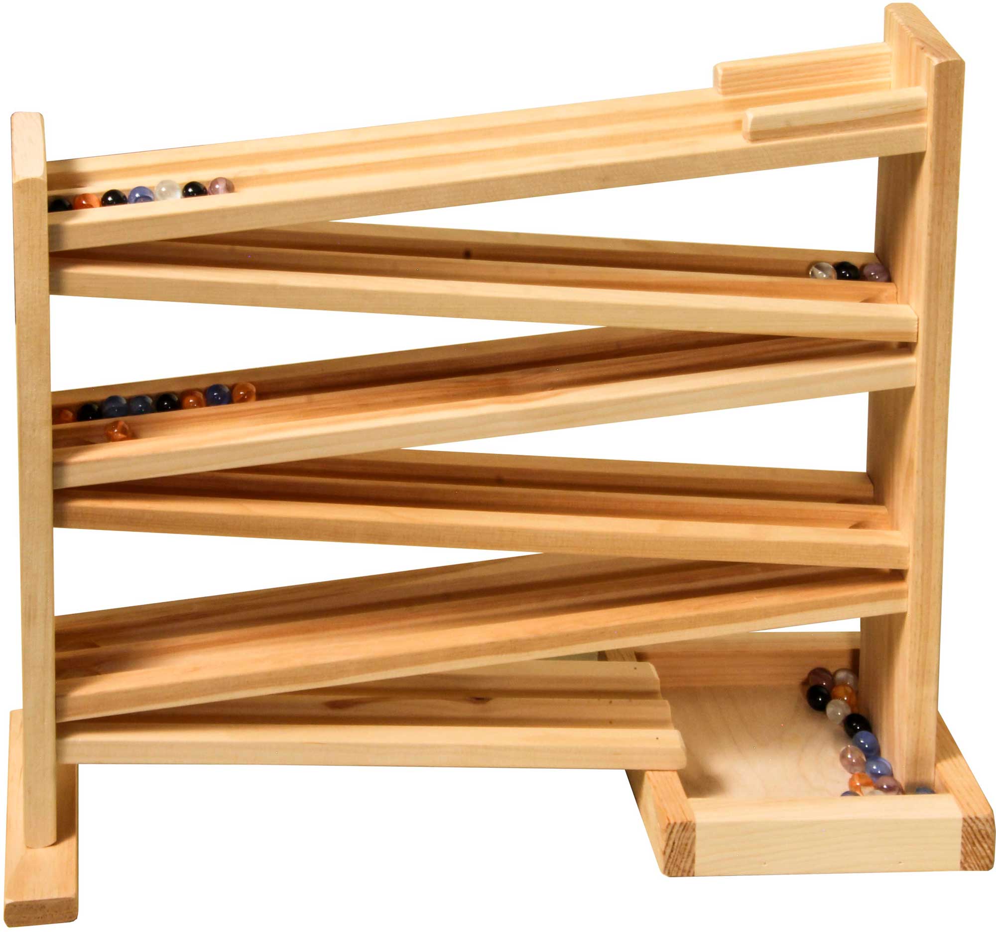 Marble Race Track Amish Hardwood Toys