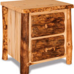Aspen Small Log Nightstand