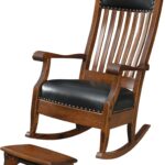 Aunties Rocker with Footstool