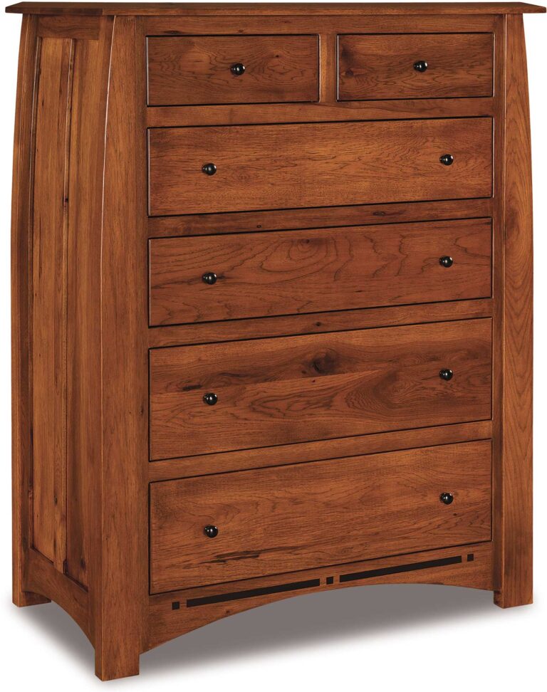 Boulder Creek Style Quick Ship Six Drawer Chest