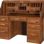 Classic Farmer's Roll Top Desk