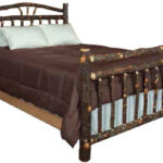 Hickory Wagon Wheel Bed