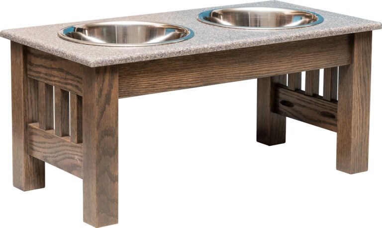 Parkin Style Quick Ship Large Double Bowl Diner