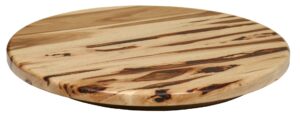 Rustic Hickory Lazy Susan