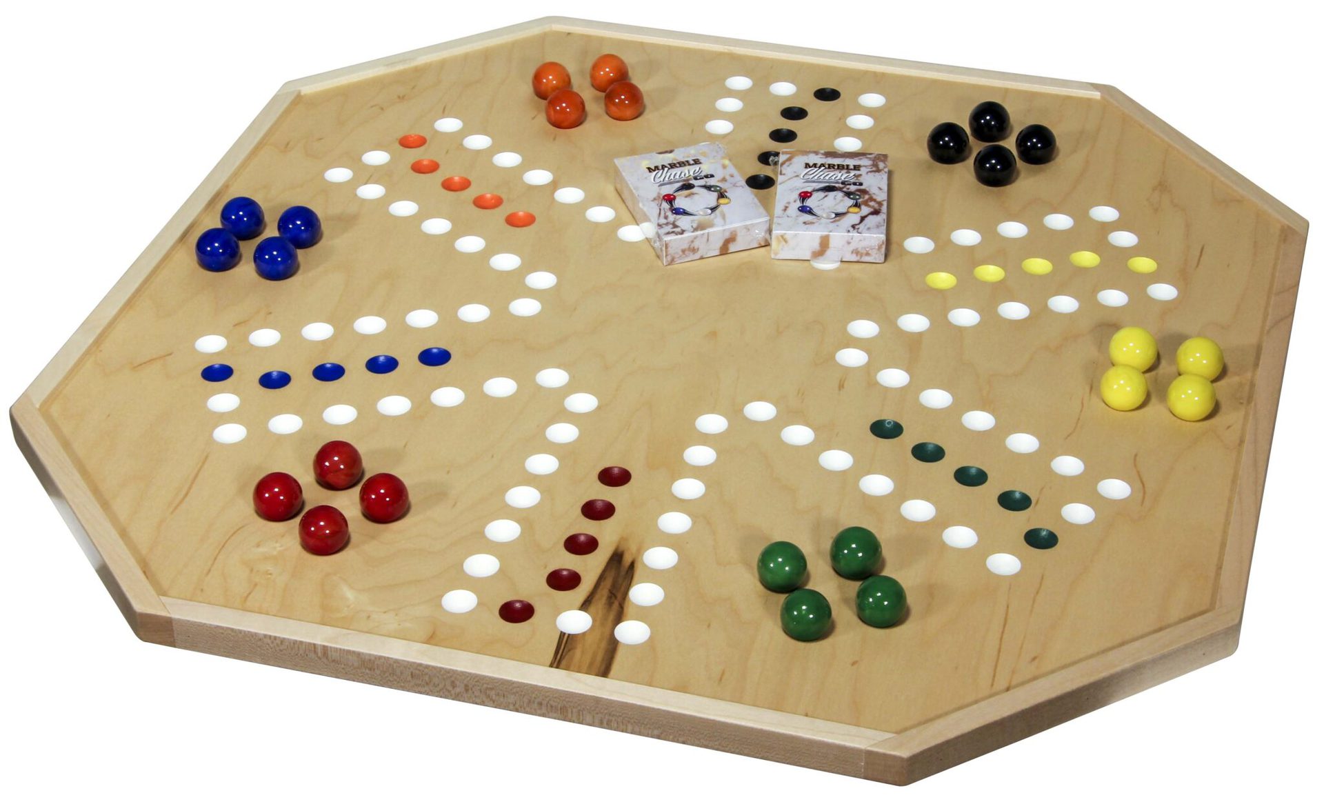 Marble Chase Game Amish Handcrafted Marble Chase Game