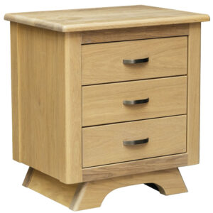 Neptune Three Drawer Nightstand