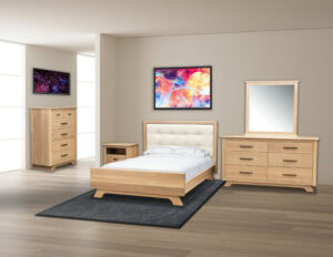 Neptune Fabric Bed Room Setting