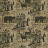 Amish furniture made with 16-163 Mountain Wheat (S)