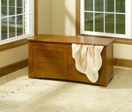 Custom Blanket Chest