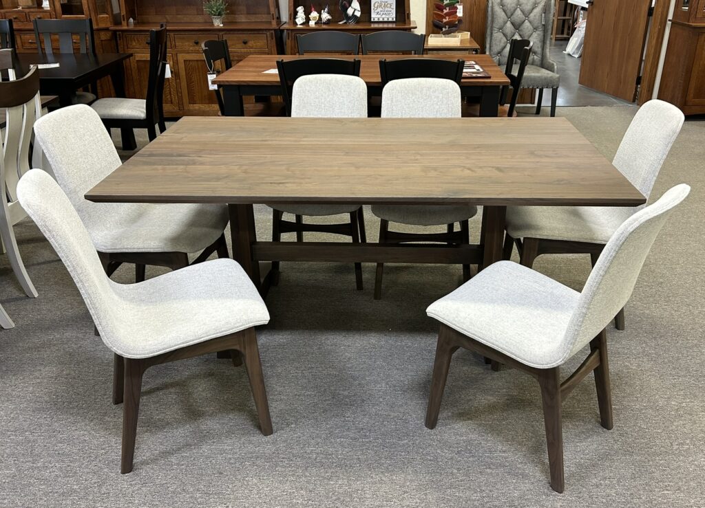 Custom Modern Table with Chairs