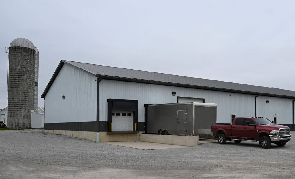 E-Amish Furniture Order Pick-Up Dock