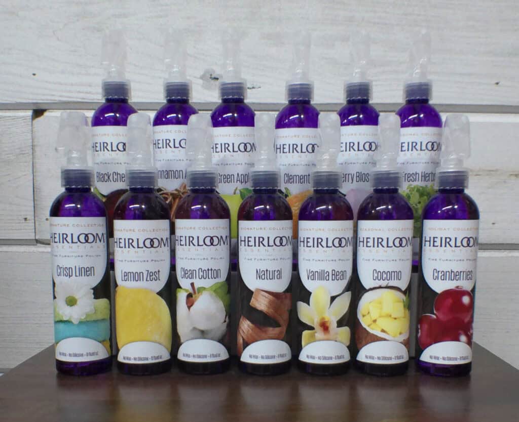 How to Take Care of Solid Wood Furniture with Heirloom Essential Cleaners for Furniture