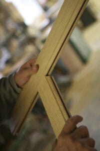 Mortise and Tenon Joint used in Amish Furniture