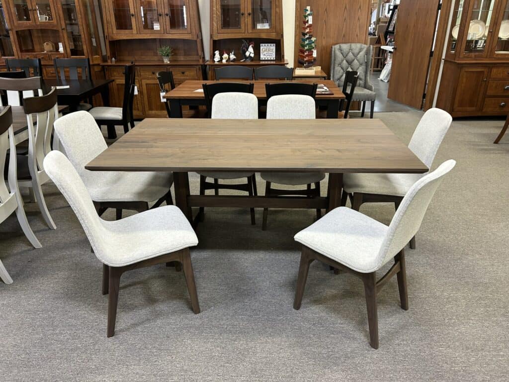 Custom Modern Table with Chairs
